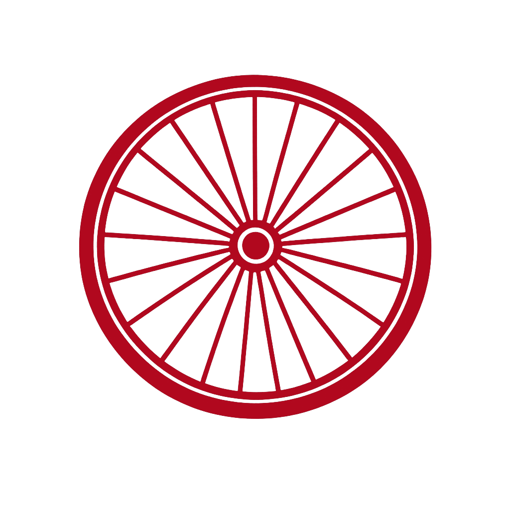 roue rouge