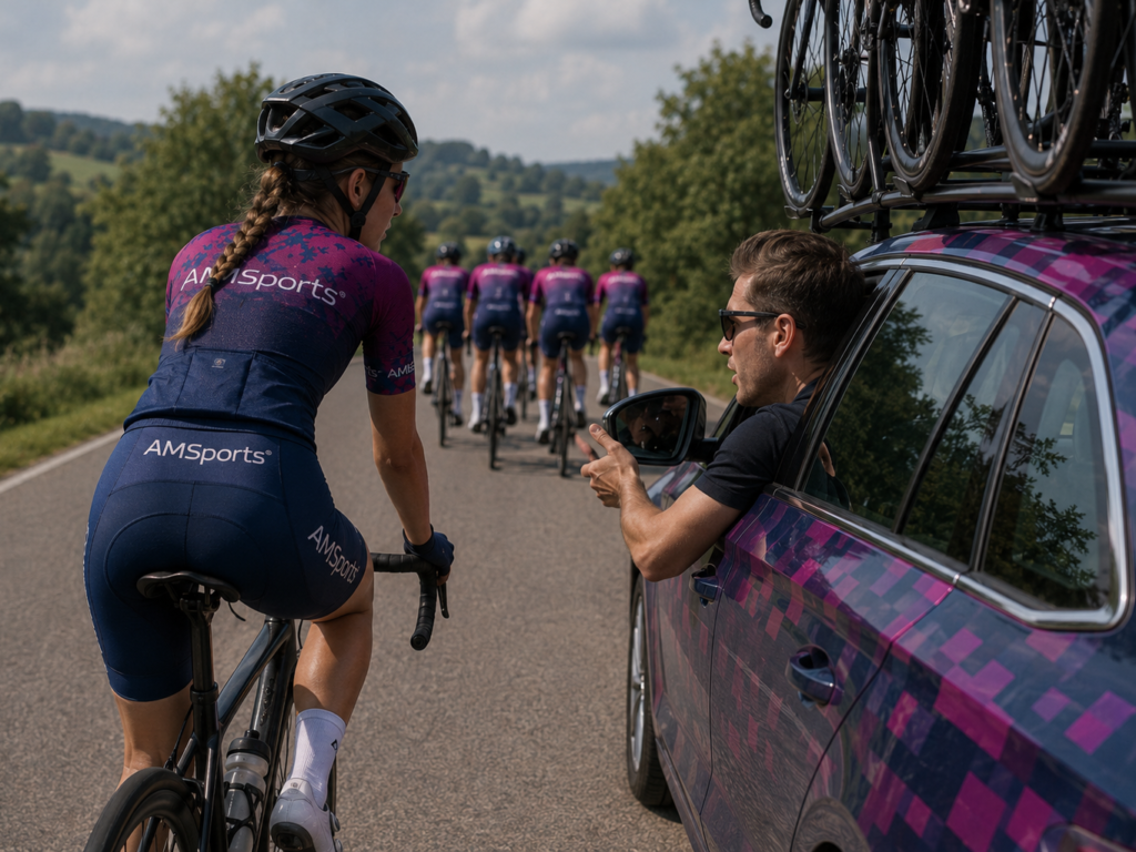 Sortie d'entraînement de la section sportive Lycée d'AMSports Cyclisme à Dijon
